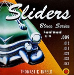 :Thomastik SL109 Blues Sliders    , Light, /  , 9-43