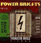 :Thomastik PB110 Power-Brights Regular Bottom    , 10-45